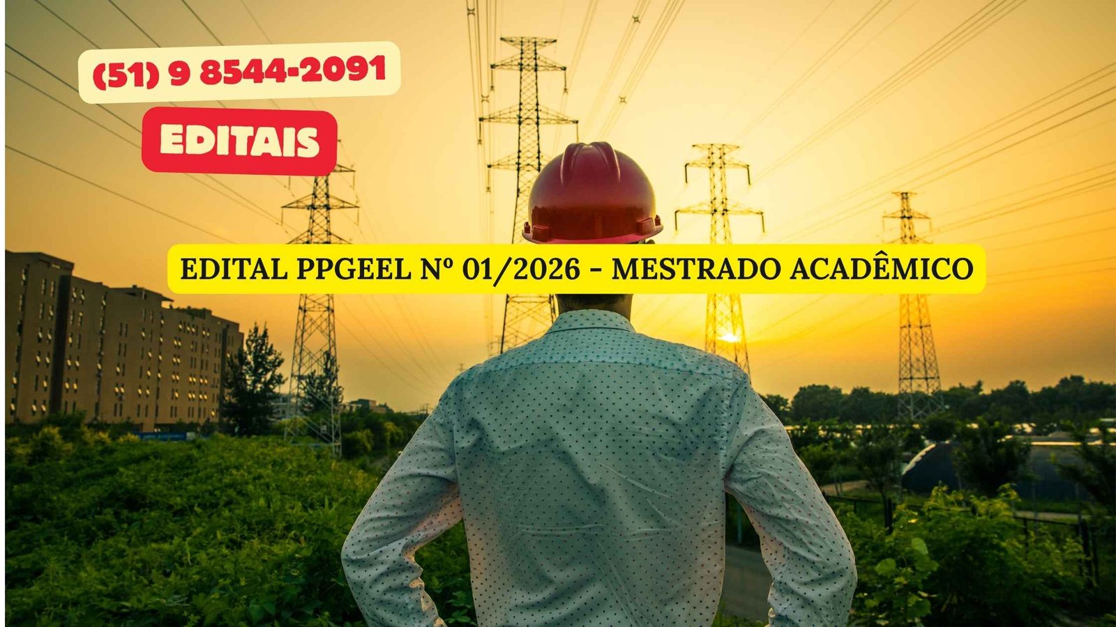 EDITAL PPGEEL Nº 01/2026 - MESTRADO ACADÊMICO