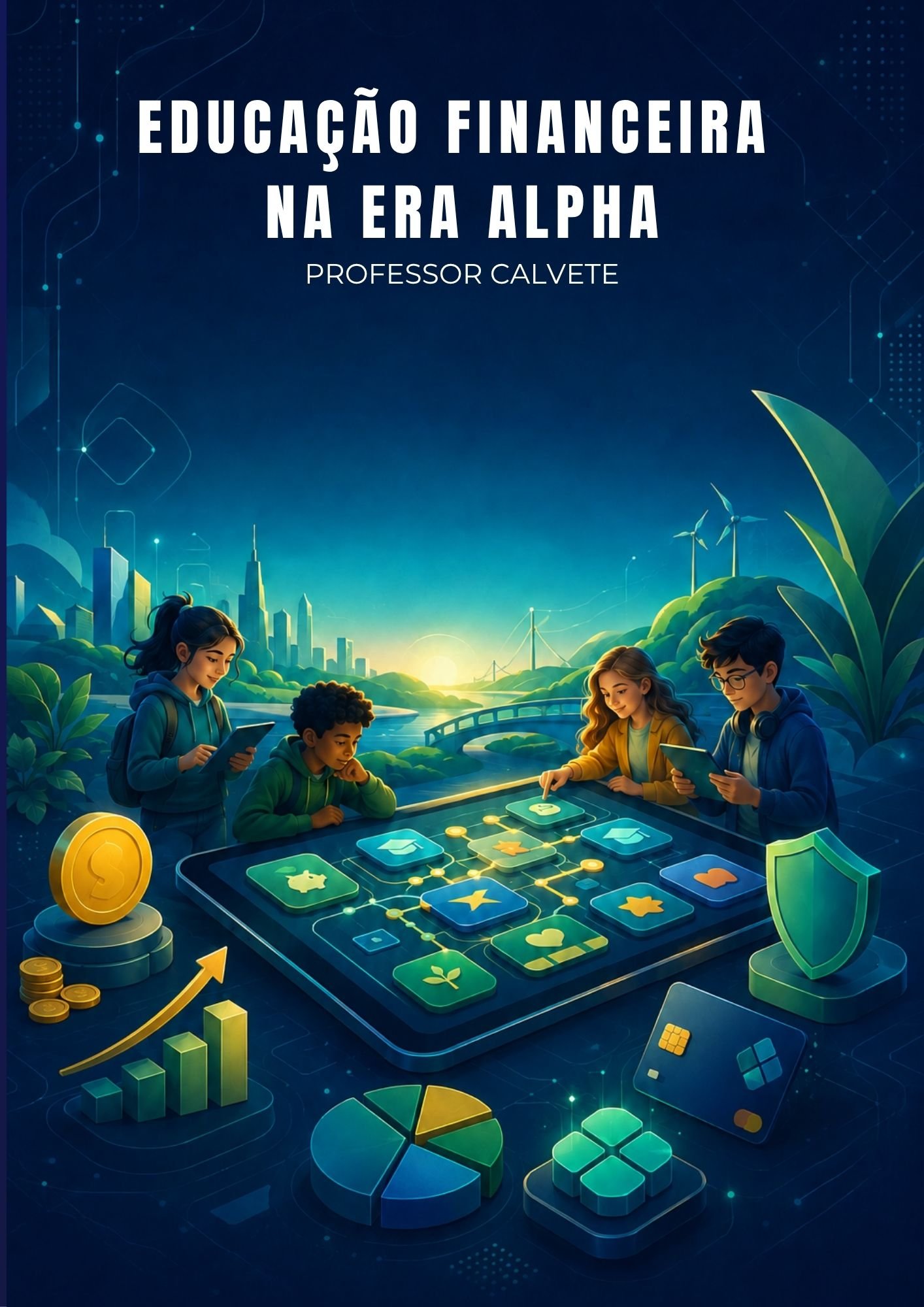 Capa do livro Educação Financeira - Geração Alpha