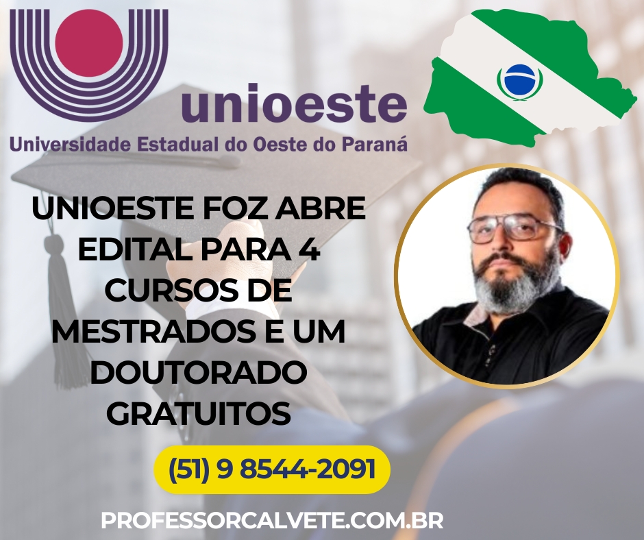 Edital UniOeste